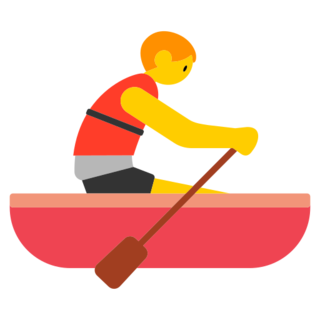 🚣 Person Rowing Boat Emoji on Toss Face (토스페이스) 1.5