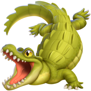 🐊 Crocodile Emoji on Twitter Emoji Stickers 13.1
