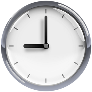 🕘 9:00 Uhr Emoji on Twitter Emoji Stickers 13.1