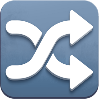 🔀 Shuffle Tracks Button Emoji on Twitter Emoji Stickers 13.1