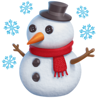 ☃️ Snowman Emoji on Twitter Emoji Stickers 13.1