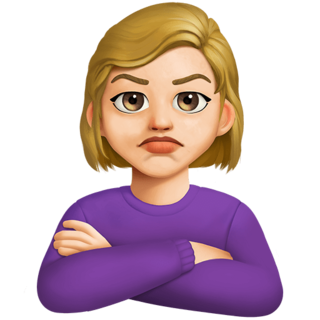 🙎🏼‍♀️ Mujer Haciendo Pucheros: Tono De Piel Claro Medio Emoji on