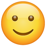 🙂 Slightly Smiling Face Emoji on WhatsApp 2.23.2.72