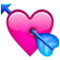 💘 Heart with Arrow Emoji