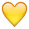 💛 Yellow Heart Emoji
