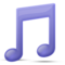 Musical Note on Apple 