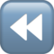 ⏪ Black Left-Pointing Double Triangle Emoji