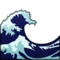 🌊 Water Wave Emoji
