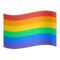 Rainbow Flag on Apple 