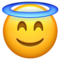 😇 Smiling Face with Halo Emoji