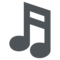 Musical Note on JoyPixels 