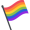 Rainbow Flag on JoyPixels 