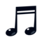 Musical Note on emojidex 