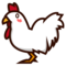 Chicken on emojidex 