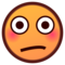 Flushed Face on emojidex 