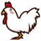 Chicken on emojidex 