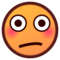 Flushed Face on emojidex 