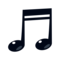 Musical Note on emojidex 
