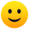 Slightly Smiling Face on JoyPixels 