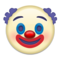 Clown Face on Emojipedia Sample Images 