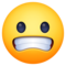Grimacing Face on Facebook 