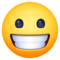 Grinning Face on Facebook 