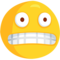 Grimacing Face on Messenger 