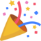 Party Popper on Facebook 