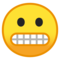Grimacing Face on Google Noto Color Emoji 