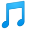 Musical Note on Google Noto Color Emoji 