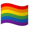 Rainbow Flag on Google Noto Color Emoji 