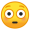 Flushed Face on Google Noto Color Emoji 