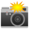 📸 Camera with Flash Emoji