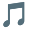 Musical Note on Google Noto Color Emoji 
