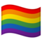Rainbow Flag on Google Noto Color Emoji 