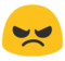 Angry Face on Google Noto Color Emoji 