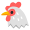 Chicken on Google Noto Color Emoji 