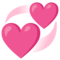 💞 Revolving Hearts Emoji
