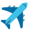 Airplane on Google Noto Color Emoji 