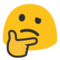 Thinking Face on Google Noto Color Emoji 
