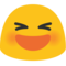 Grinning Squinting Face on Google Noto Color Emoji 