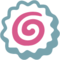 Fish Cake with Swirl on Google Noto Color Emoji 
