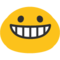 Grinning Face on Google Noto Color Emoji 