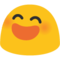 Grinning Face with Smiling Eyes on Google Noto Color Emoji 