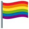 Rainbow Flag on JoyPixels 