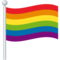Rainbow Flag on JoyPixels 