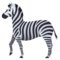 🦓 Zebra Face Emoji