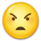 Angry Face on LG 