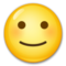 Slightly Smiling Face on LG 