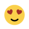 Smiling Face with Heart-Eyes on Microsoft 